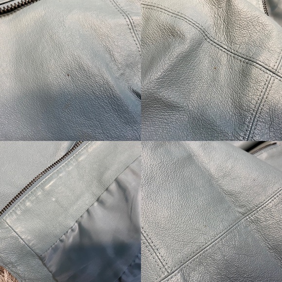 Studio JPR Leather Jacket Women size M - Picture 7 of 9